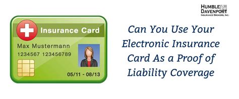Obtain an electronic proof of insurance card .